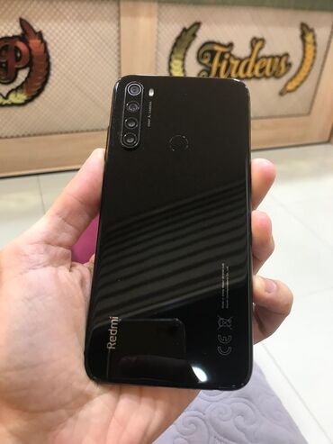 xiaomi redmi note 8 128gb kontakt home: Xiaomi Redmi Note 8, 64 GB, rəng - Qara, 
 Sensor, Barmaq izi, İki sim kartlı