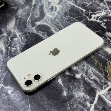 Apple iPhone: IPhone 11, Б/у, 64 ГБ, Белый, Чехол, 100 % — 5