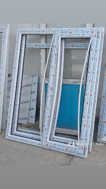 Plastik pəncərələr: Plastik pəncərə və qapıjalüzlər,cam balkon, siyirtmə setqalar hər — 14