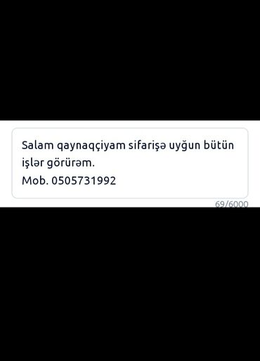 usta santexnik: Əlaqə whatsap ve zeng