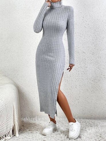 Haljine: One size, bоја - Roze, Oversize, Dugih rukava — 2