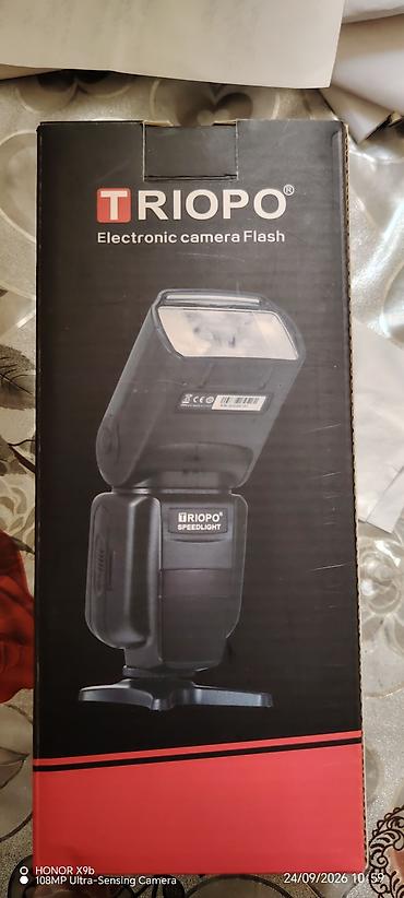 TRIOPO Speedlight – Elektron kamera fleshi Xüsusiyyətlər: - Güclü və lalafo.az -da TRIOPO Speedlight – Elektron kamera fleshi Xüsusiyyətlər: - Güclü və