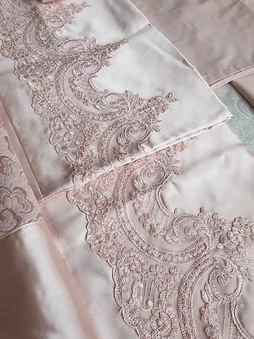 pastel dest: Nişantaşından alinib Zərif krujeva işləməli, pudra-çəhrayı rəngdə — 3