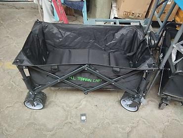 пляжная тележка: Складная хозяйственная тележка All Terrain Cart. - Вместительная — 1