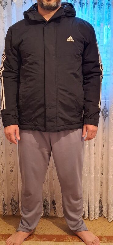 Мужская куртка, Болонка, Осенняя, Adidas, L (EU 40)