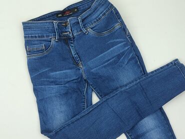 dżinsy z dziurami z wysokim stanem: NEXT Petite, Jeansy damskie, rozmiar M