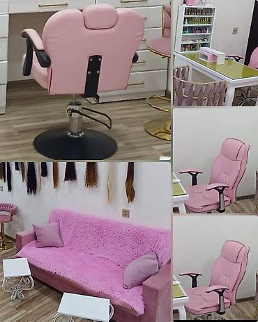 Salon esyalari hamisi birlikde 350 azn. Qas kreslosu, 2 eded dirnaq