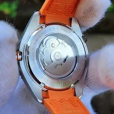 Ručni satovi: Pagani Design PD-1679 -Crna-Omega Seamaster Planet Ocean Potpuno nov — 13