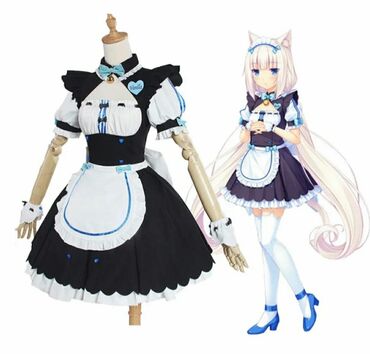 Gecəliklər: Vanilla nekopara anime cosplay 190 a alınıb parik süperdir qıya