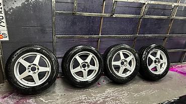 Шины и диски: Колеса в сборе 205 / 60 / R 16, Зима, Б/у, Комплект, Легковые, Литые, отверстий - 5 — 1