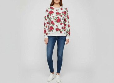 bluzy z postaciami z bajek: H&M, Women`s sweatshirt, size S