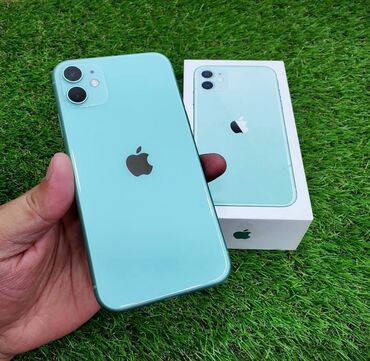 Apple iPhone: IPhone 11, Б/у, 64 ГБ, Коралловый, Зарядное устройство, Чехол, Коробка, В рассрочку