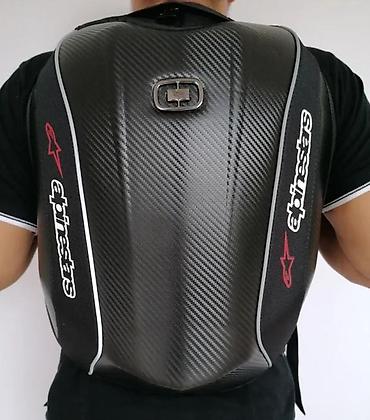 Sportske torbe i rančevi: Moto ranac Alpinestars/OGIO stil – aerodinamični hard shell - Tvrda — 1