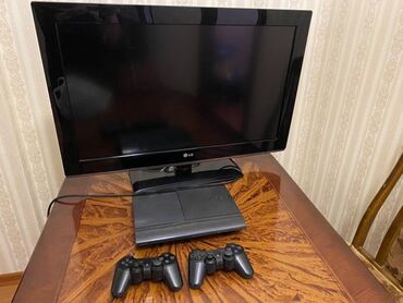 PS3 (Sony PlayStation 3): Ps.3 .icinde oyunlari var. LG Tv 82 ekran birlikde. Cemi._350_azn