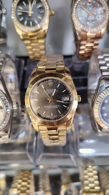 Aksesuarlar: Məhsul: Kvars mexanizmli dəbli saatlar (klassik “Datejust” üslubunda) — 4