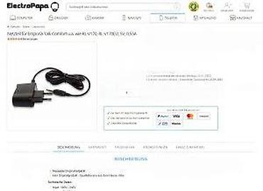 Kablovi za telefone: Punjač za Emporia telefone – RL-V170 / RL-V170EU, 5V 0,55A - Tip — 9