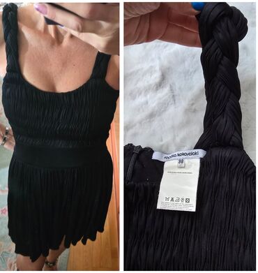 Haljine: Sophia XS (EU 34), bоја - Crna, Večernji, maturski, Na bretele — 8