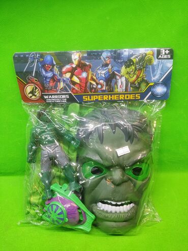 арена для бейблейдов: Набор для игры “Superheroes – Hulk” В комплекте: - Большая маска