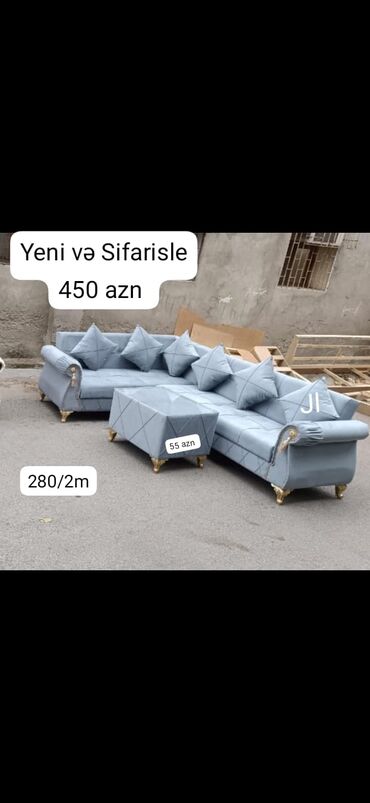 divanların satışı: Künc divan, Yeni