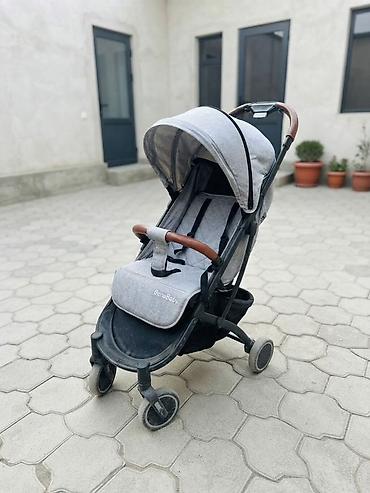 Прогулочная коляска BennoBaby (серый текстиль) - Компактная легкая