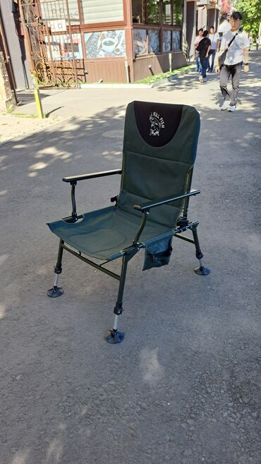 Другое для спорта и отдыха: Кресло карповое универсальная. Нагрузка до 120кг высота ножки
