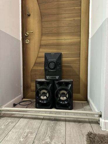 музыкальный калонки: Музыкальный центр Sony с двумя колонками, dvd, usb, хорошее рабочее