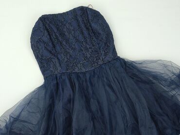 sukienki wieczorowe midi z długim rękawem: Women`s dress, size S