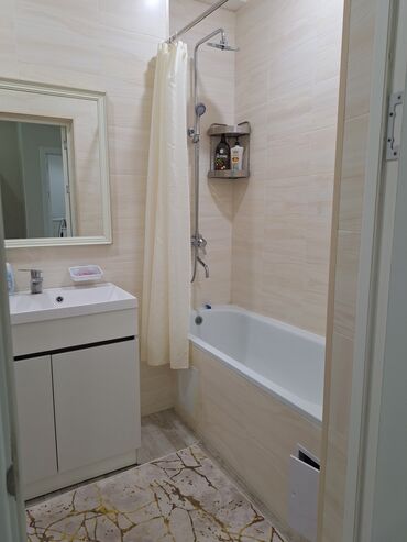 Посуточная аренда квартир: 1 комната, Душевая кабина, Постельное белье, Кондиционер — 11