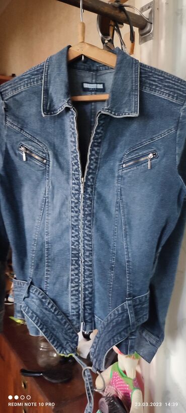 Новая джинсовая куртка р 48-50