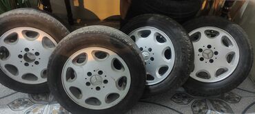 Шины и диски: Б/у Колесо Mercedes-Benz 195 / 65 / R 15, 5 Болтов