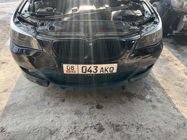 е 303 302: Передний Бампер BMW 2005 г., Б/у, цвет - Черный, Аналог