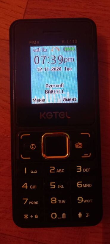 Digər mobil telefonlar: Kgtel k-L110 iki sim kartlı adabtır yoxdu usb kabelini verirəm adabtır