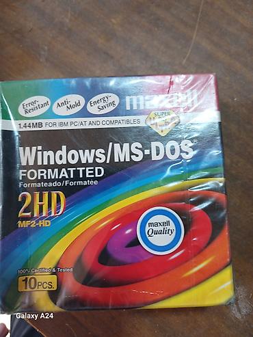 tes: Набор дискет Maxell 3.5" 2HD (MF2-HD), 1.44 MB — предварительно — 1