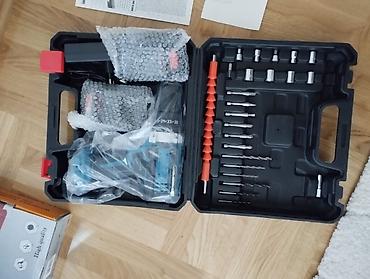 set za nokte sa lampom: Akumulatorska bušilica/odvijač – komplet u koferu NOVOOO MAKITAA - — 2