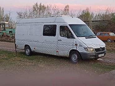 мотор скутер: Mercedes-Benz Sprinter (длиннобазный, высокий потолок), белый фургон — 7
