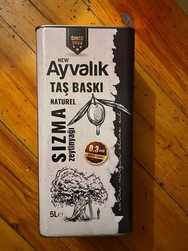 turk paxlavasi qiymeti: Zeytun yağı, 5 l