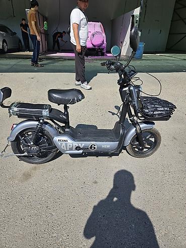 Скутеры: Электроскутер Happy Beans (New Electric Bicycle) - Компактный — 4