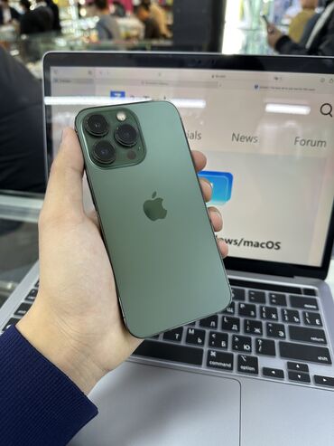 аккумуляторы для компьютера: IPhone 13 Pro, Б/у, 128 ГБ, Зеленый, Защитное стекло, Чехол, В рассрочку, 94 %