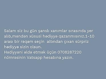 analoq saat: Qadınlara özəl Faberlic dəstı – 25 AZN kim istəsə nömrəyə yazsın — 4