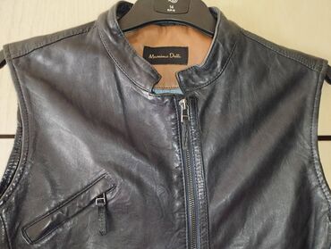 Prsluci: Massimo Dutti, L (EU 40), Koža, bоја - Crna — 13