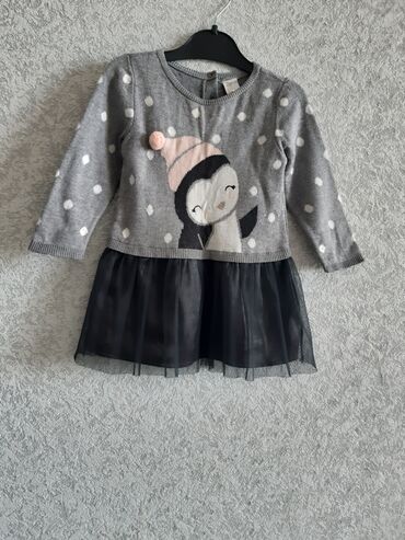 usaq gelinlik donlari: Детское платье H&M, цвет - Серый