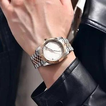 Ručni satovi: PAGANI DESIGN PD-1752 - 36mm - Bela - Rolex Day-Date Homage Potpuno — 9