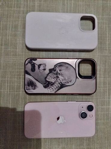 скупка бытовых техники: IPhone 13 mini, Б/у, 256 ГБ, Розовый, Защитное стекло, Чехол, 75 %