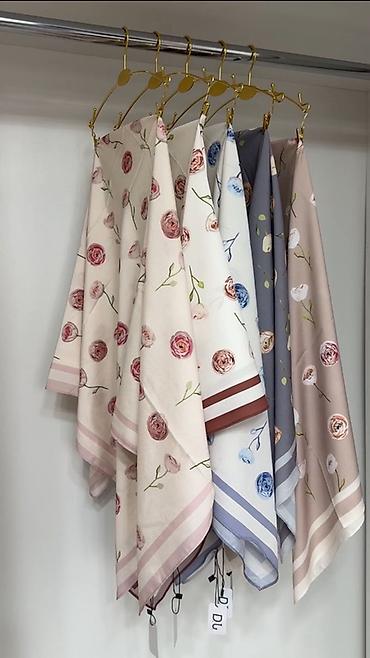 Платки: Платок, Шейный платок, Шелк, С узорами — 1