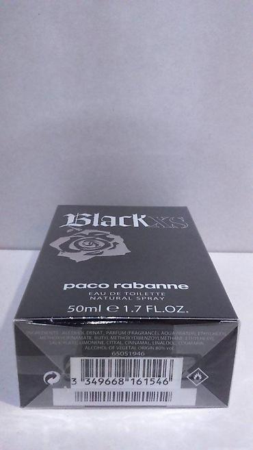 nicolas sabac: PACO RABANNE BLACK XS MEN EDT 50ML | Paco Rabanne Black XS men edt — 2