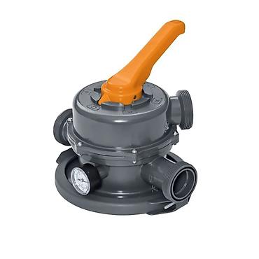 korpu kran: **Bestway P08052 6 mövqeli klapan – qum filtr sistemi üçün hovuz — 1