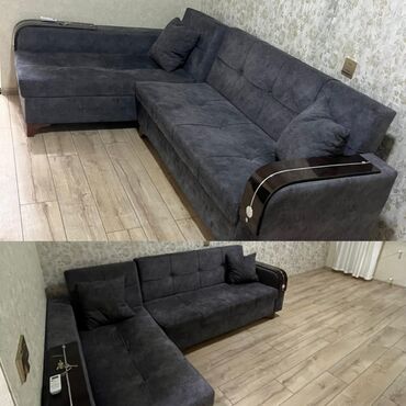 Mətbəx mebeli: Künc divan, İşlənmiş, Açılan, Bazalı, Parça, Çatdırılma yoxdur
