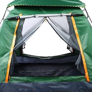 Другие товары для дома и сада: Палатка кемпинговая каркасная, двухслойная, с выносным — 3