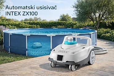 tupperware krpe: INTEX ZX100 AUTOMATSKI ROBOT USISIVAČ ZA BAZEN ✅ Novo, nekorišćeno — 1