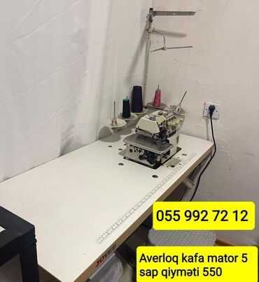 Toyota: Averloq kafa mator – 5 saplı - 5 saplı overlok tikişi üçün peşəkar